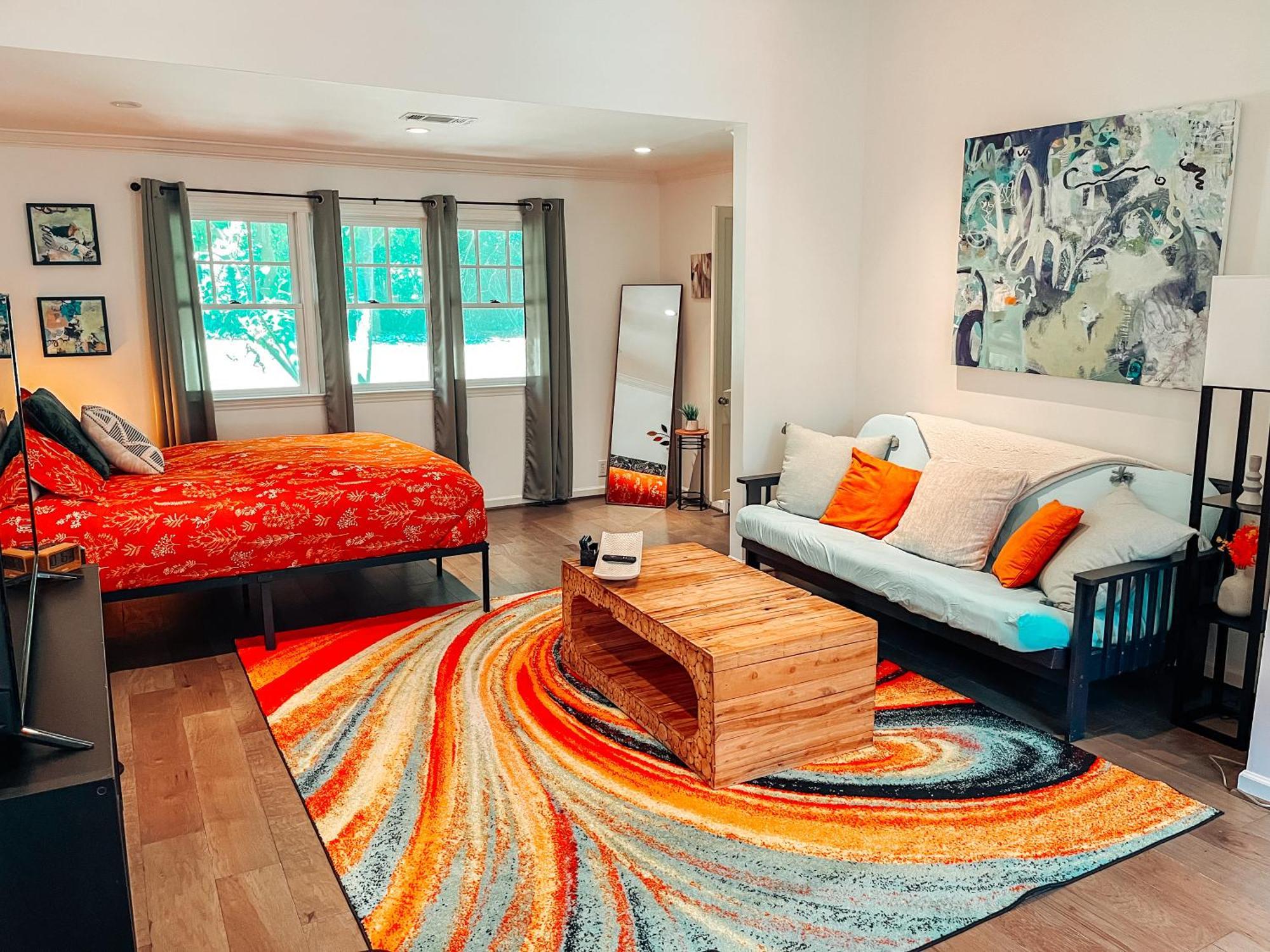 Cozy Guest House Studio Apartment Greensboro Zewnętrze zdjęcie